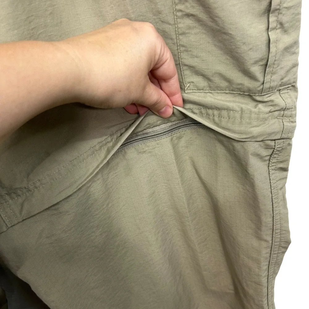 Columbia Convertible Cargo Hiking Pants XXL 32 Zip Off Outdoor Travel Trail Gorp